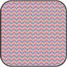 Dollhouse Miniature Cotton Fabric: 1/2 In Bargello Blueberry